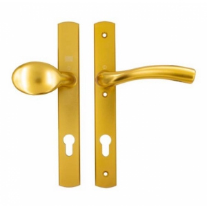 Winkhaus Palladio Lever with  Fixed Pad Handles 92mm PZ Unsprung 215mm Screw Centres